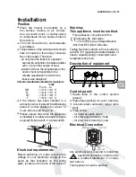 Предварительный просмотр 9 страницы Electrolux 820 41 77 06 User Manual