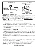 Предварительный просмотр 3 страницы Electrolux 88042 Use & Care Manual