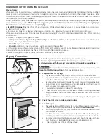 Предварительный просмотр 4 страницы Electrolux 88042 Use & Care Manual