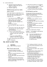 Предварительный просмотр 22 страницы Electrolux 913128348 User Manual