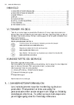 Предварительный просмотр 44 страницы Electrolux 925055072 User Manual