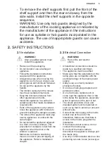 Preview for 5 page of Electrolux 943005268 User Manual