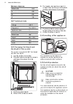 Preview for 8 page of Electrolux 943005268 User Manual