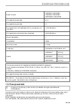 Preview for 115 page of Electrolux 944032063 User Manual