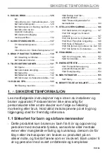 Preview for 119 page of Electrolux 944032063 User Manual