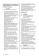 Предварительный просмотр 36 страницы Electrolux 948533544 User Manual