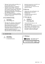 Preview for 55 page of Electrolux 949496121 User Manual