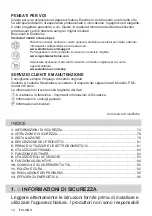 Preview for 74 page of Electrolux 949496121 User Manual