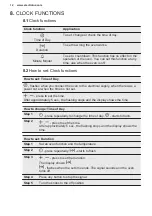 Предварительный просмотр 12 страницы Electrolux 949496310 User Manual