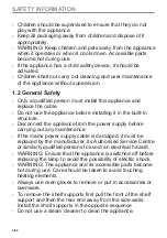 Preview for 4 page of Electrolux 949498199 User Manual