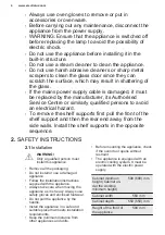 Preview for 4 page of Electrolux 949499371 User Manual