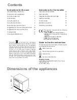 Preview for 3 page of Electrolux 95 EX-T Instruction Booklet