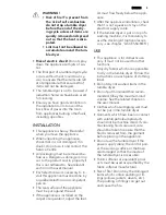 Preview for 5 page of Electrolux 96699IH User Manual