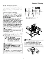 Preview for 19 page of Electrolux 970L4802 Series Use & Care Manual