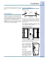 Preview for 5 page of Electrolux 99526808A Use And Care Manual