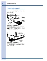 Preview for 6 page of Electrolux 99526808A Use And Care Manual