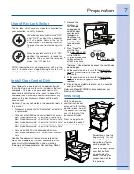 Preview for 7 page of Electrolux 99526808A Use And Care Manual