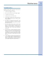 Preview for 11 page of Electrolux 99526808A Use And Care Manual