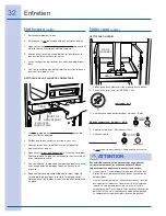 Preview for 32 page of Electrolux 99526808A Use And Care Manual