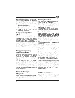 Предварительный просмотр 9 страницы Electrolux A 2780 - 1 GT Operating Instructions Manual