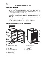 Preview for 58 page of Electrolux A 60120 GS4 Instruction Book