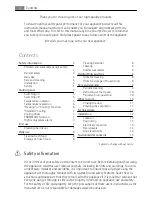 Preview for 2 page of Electrolux A 75279-4 GA User Manual