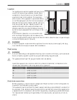 Preview for 13 page of Electrolux A 75279-4 GA User Manual