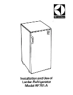 Electrolux A Installation And Use Manual preview