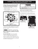 Предварительный просмотр 5 страницы Electrolux A Installation Manual