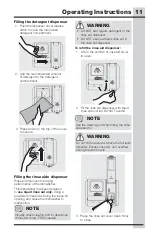 Предварительный просмотр 11 страницы Electrolux A15931301 Use & Care Manual