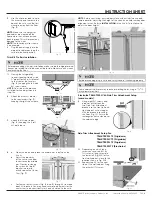 Preview for 10 page of Electrolux A16404901 Instruction Sheet