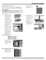 Preview for 11 page of Electrolux A16404901 Instruction Sheet