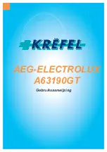 Electrolux A63190GT User Manual preview