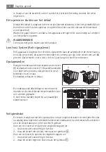 Предварительный просмотр 9 страницы Electrolux A63190GT User Manual