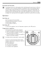 Предварительный просмотр 19 страницы Electrolux A63230GT User Manual