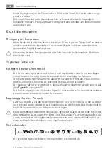 Предварительный просмотр 50 страницы Electrolux A63230GT User Manual