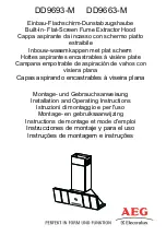 Предварительный просмотр 1 страницы Electrolux AEG DD9663-M Installation And Operating Instructions Manual