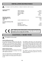 Preview for 12 page of Electrolux AEG DD9996-B Operating And Installation Instructions