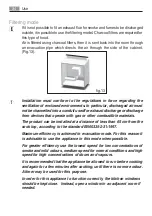 Предварительный просмотр 34 страницы Electrolux AEG DH1690-M Instructions For Use Manual