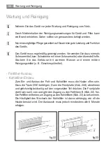 Предварительный просмотр 58 страницы Electrolux AEG DH1690-M Instructions For Use Manual