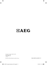 Preview for 16 page of Electrolux AEG EWA1 Series Instruction Book