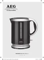 Preview for 1 page of Electrolux AEG EWA31 Series Instruction Book