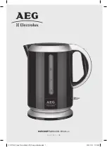 Electrolux AEG EWA31 Series Instruction Book preview