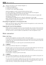 Preview for 46 page of Electrolux AEG FAVORIT 35020 VI User Manual