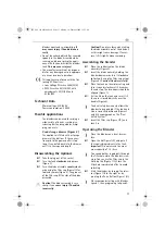 Preview for 11 page of Electrolux AEG M 2500 Operating Instructions Manual