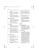 Предварительный просмотр 12 страницы Electrolux AEG M 2500 Operating Instructions Manual