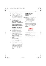 Preview for 5 page of Electrolux AEG MS 100 Operating Instructions Manual