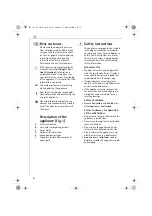 Preview for 6 page of Electrolux AEG MS 100 Operating Instructions Manual