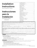 Preview for 1 page of Electrolux AEQ7000ES1 Installation Instructions Manual