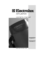 Electrolux Afuera Owner'S Manual preview